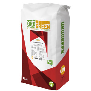 Минеральное удобрение Гро Грин NPK 14-6-28+6 Са +TE | Gro Green 25 кг